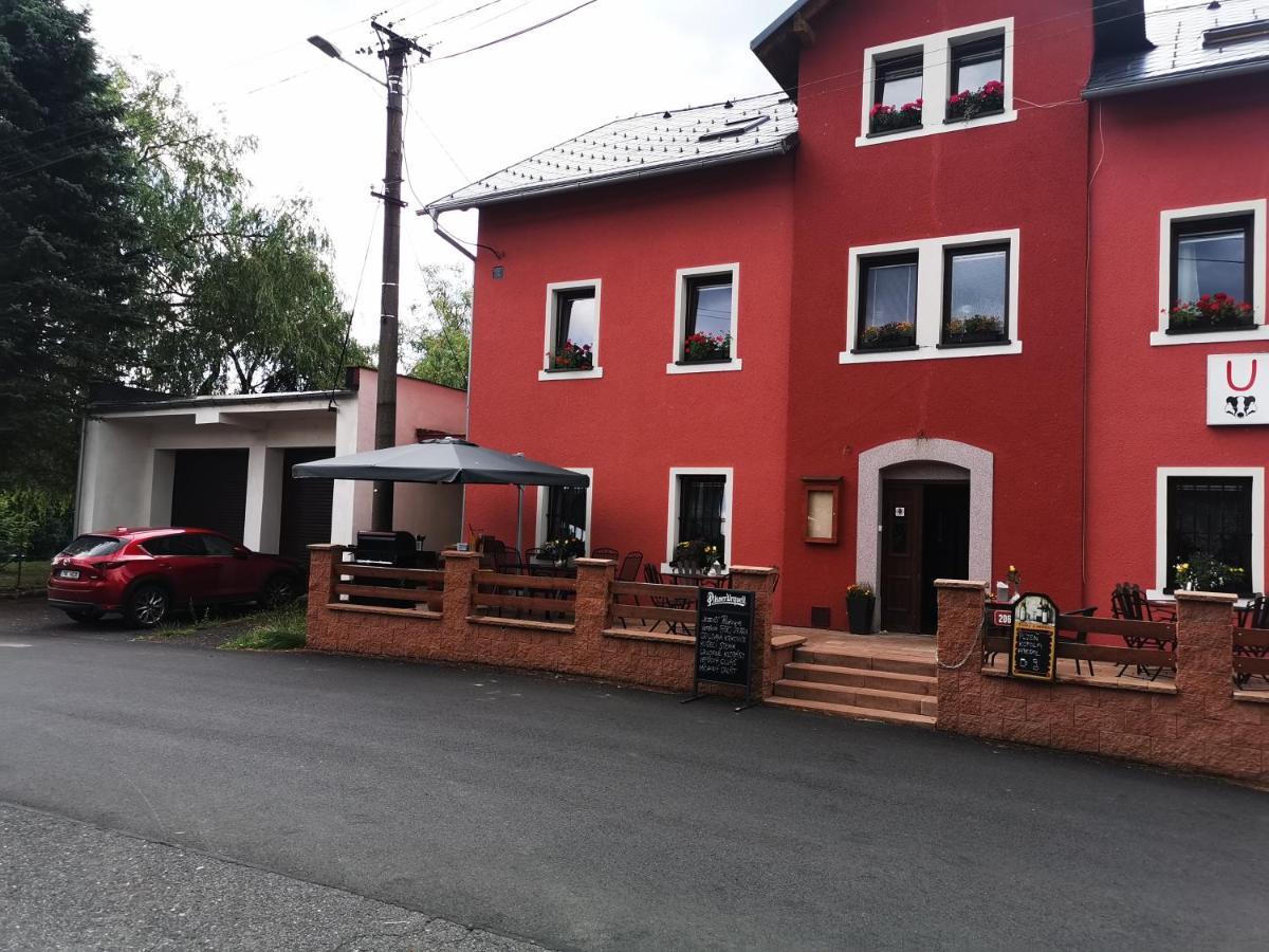 Penzion U Jezevce Hřensko Exterior foto